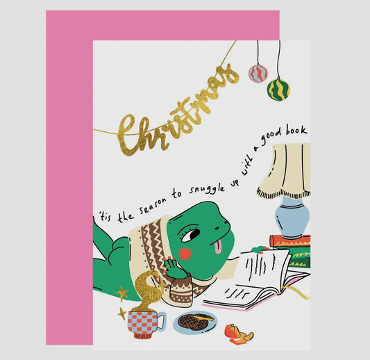'tis the Season To Snuggle Up Card