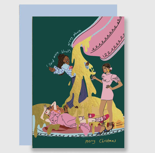 More Gravy Please Christmas Card