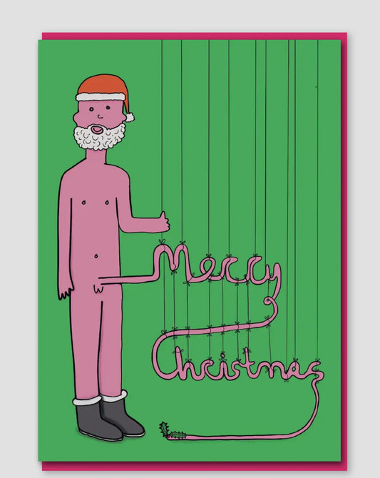 Willy Man Christmas Card