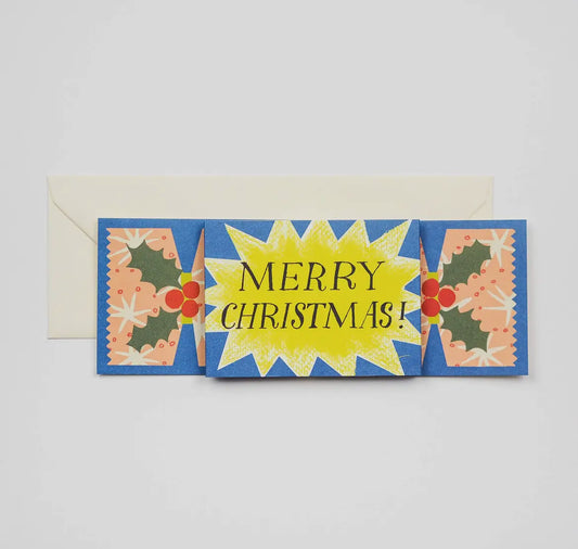 Christmas Cracker Starburst Pull-Out Card
