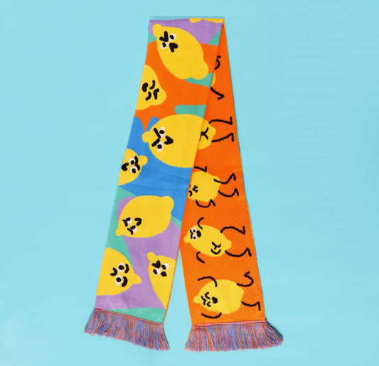 Lemotional Lemon Scarf