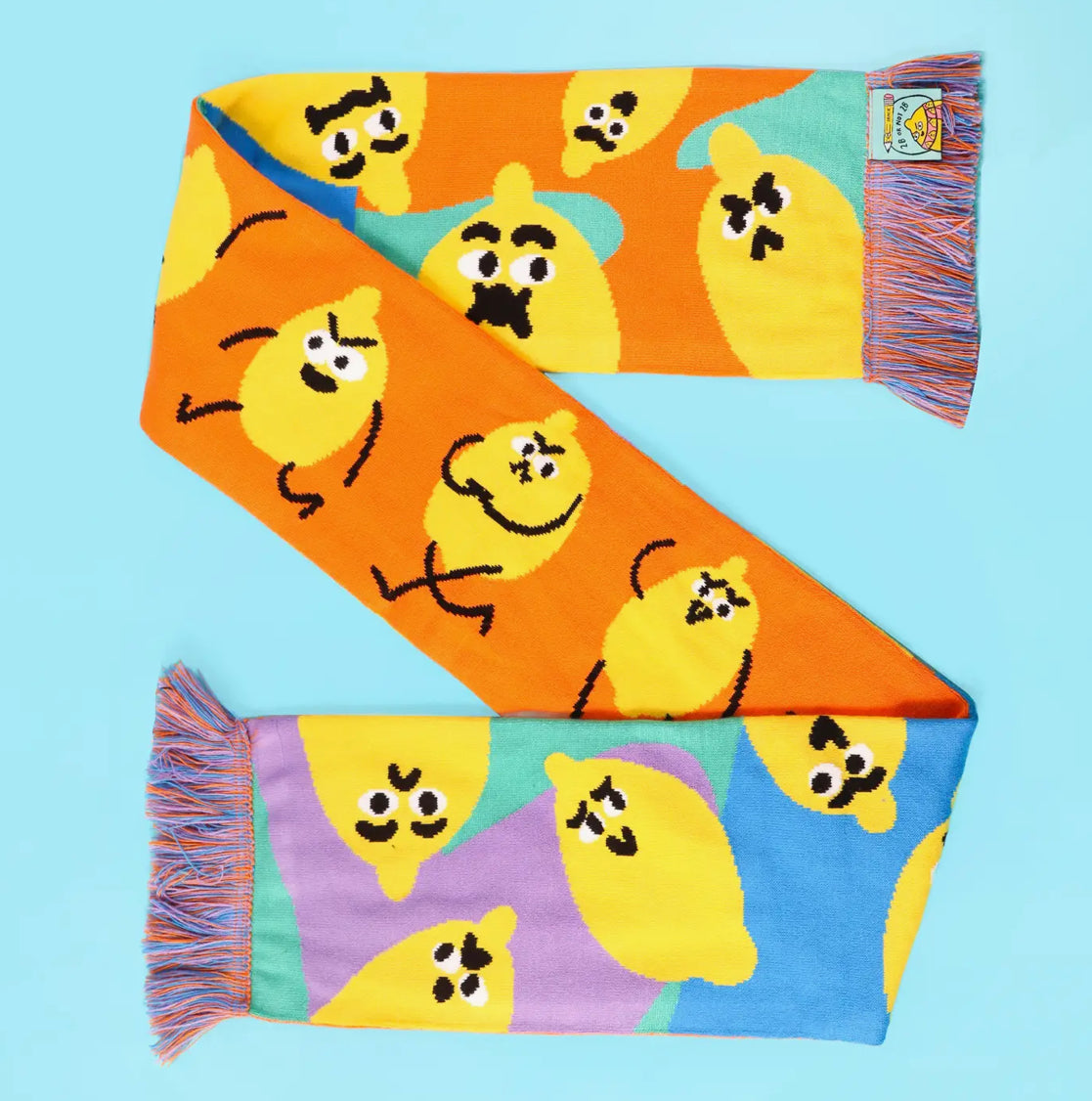 Lemotional Lemon Scarf