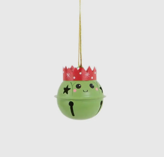 Brussel Sprout Hanging Bell Decoration