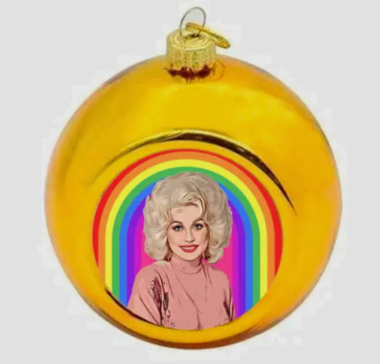 Rainbow Dolly Bauble