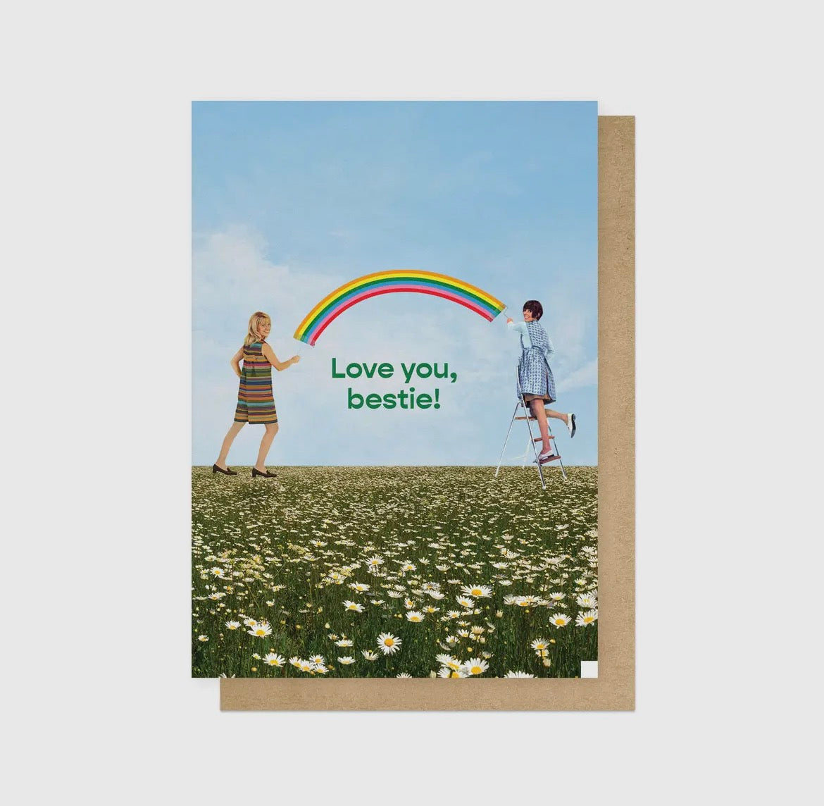 Love You Bestie Greetings Card