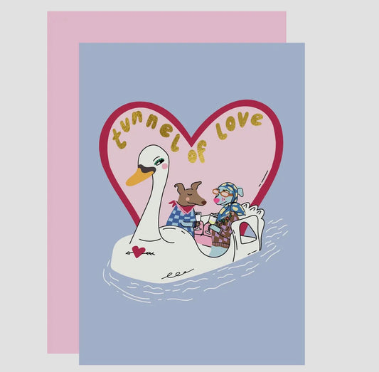 Love Tunnel Card