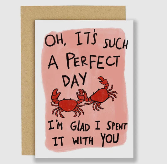 Cute Crabs Card