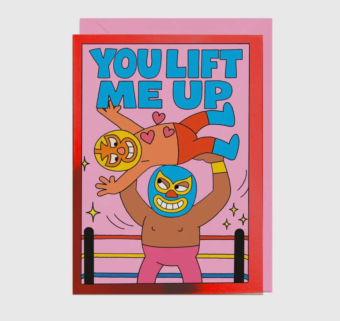 You Lift Me Up Card