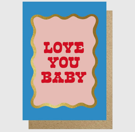 Love You Baby Card