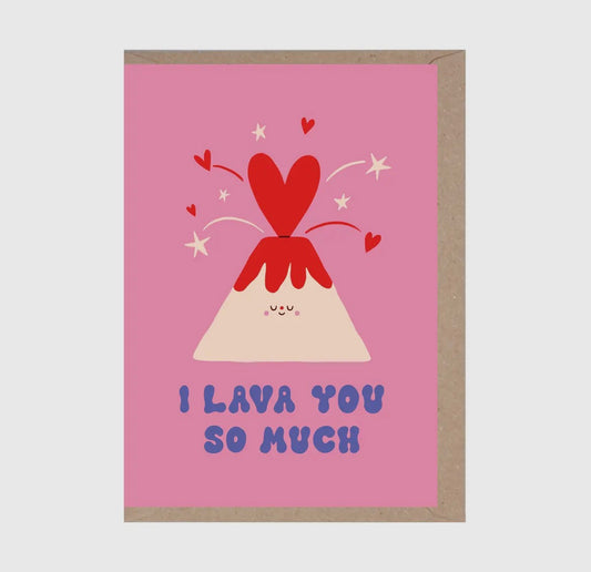 I Lava You So Much Card