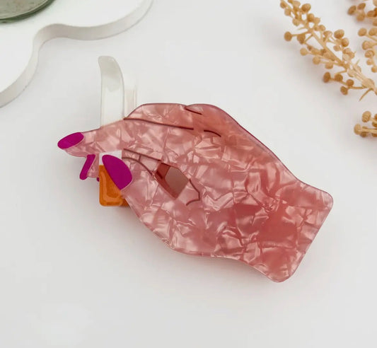 Smoking Hand Claw Hair Clip