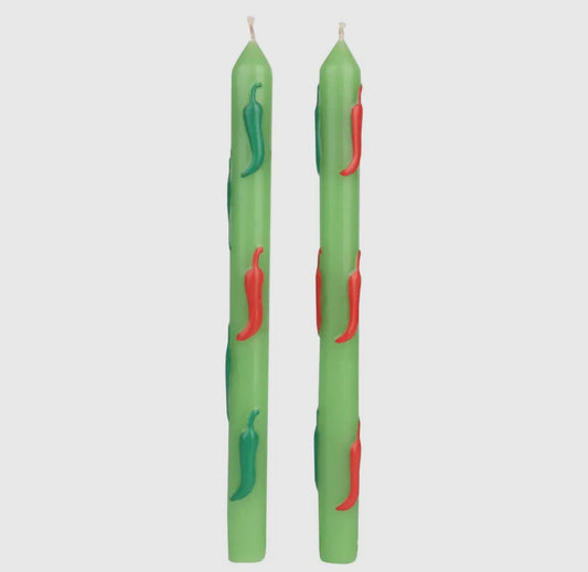 Chilli Taper Dinner Candle