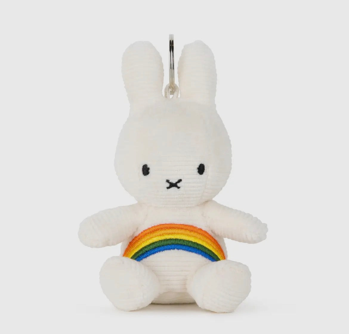 Miffy Corduroy Rainbow Keyring