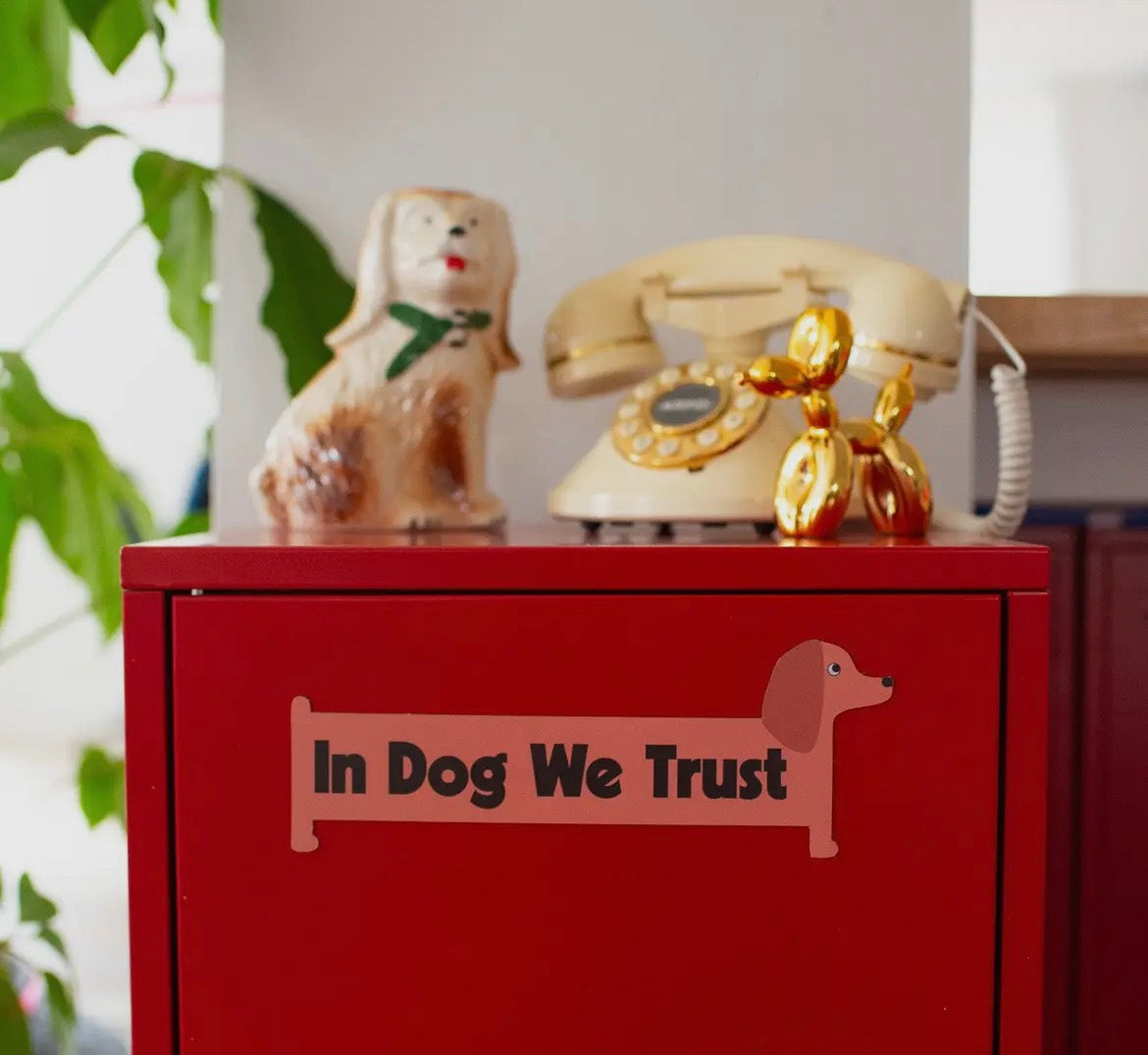 In Dog We Trust Magnet