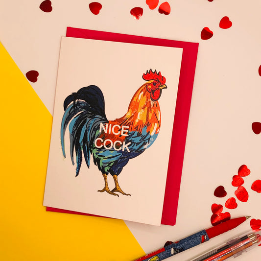 Nice Cock Card