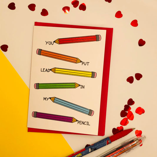 Lead in my Pencil Card