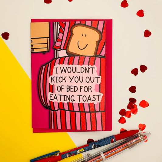 Eating Toast Card
