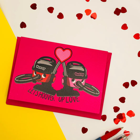Hoover Up Love Card