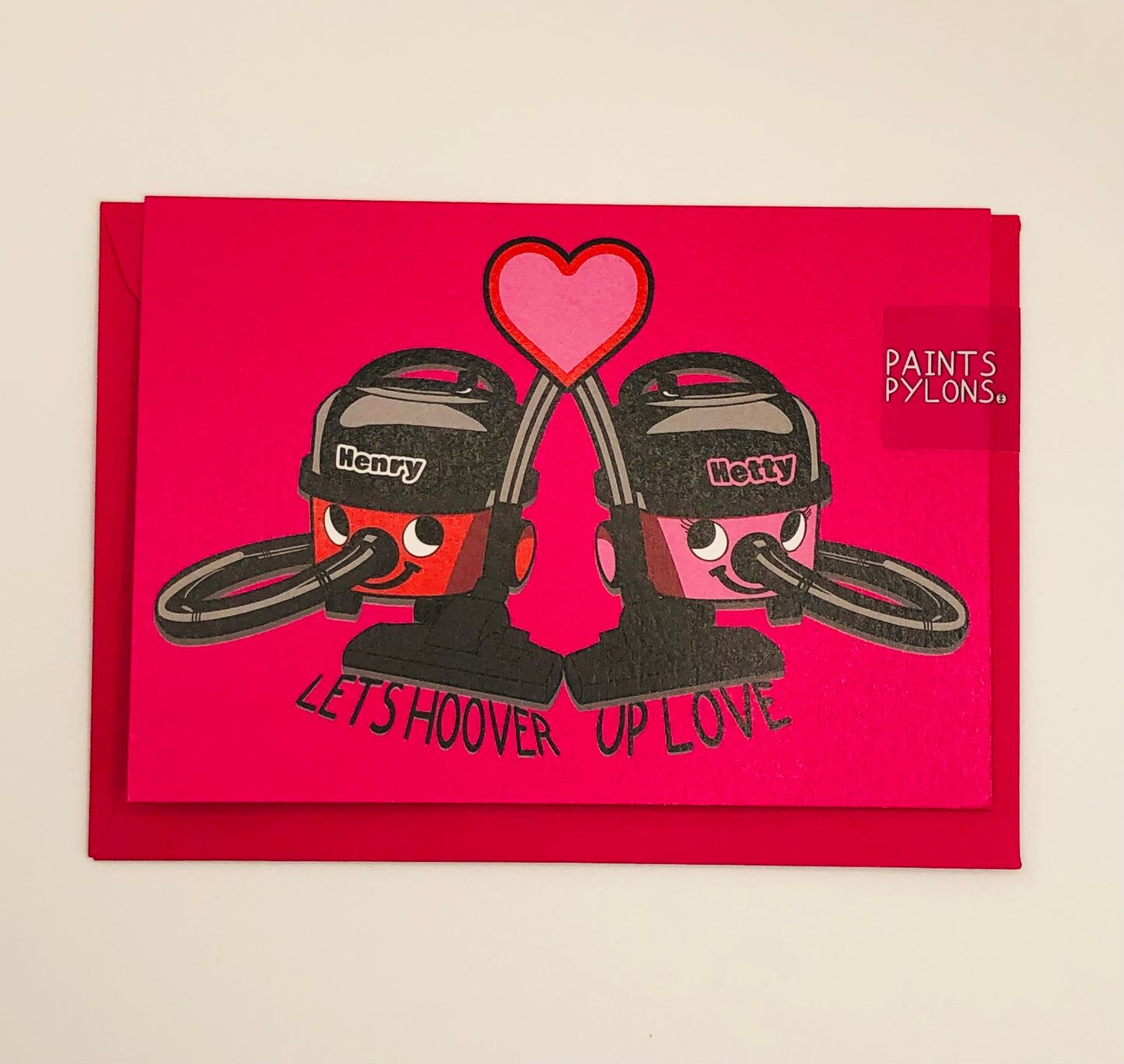 Hoover Up Love Card