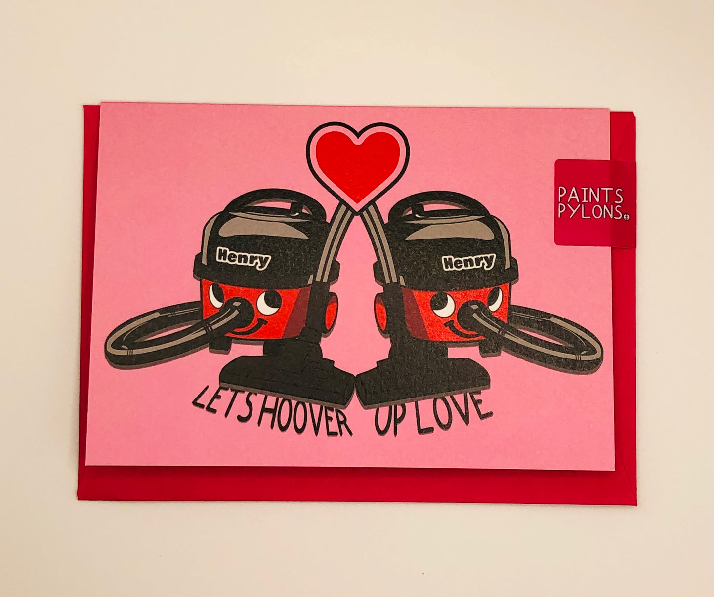 Hoover Up Love Card