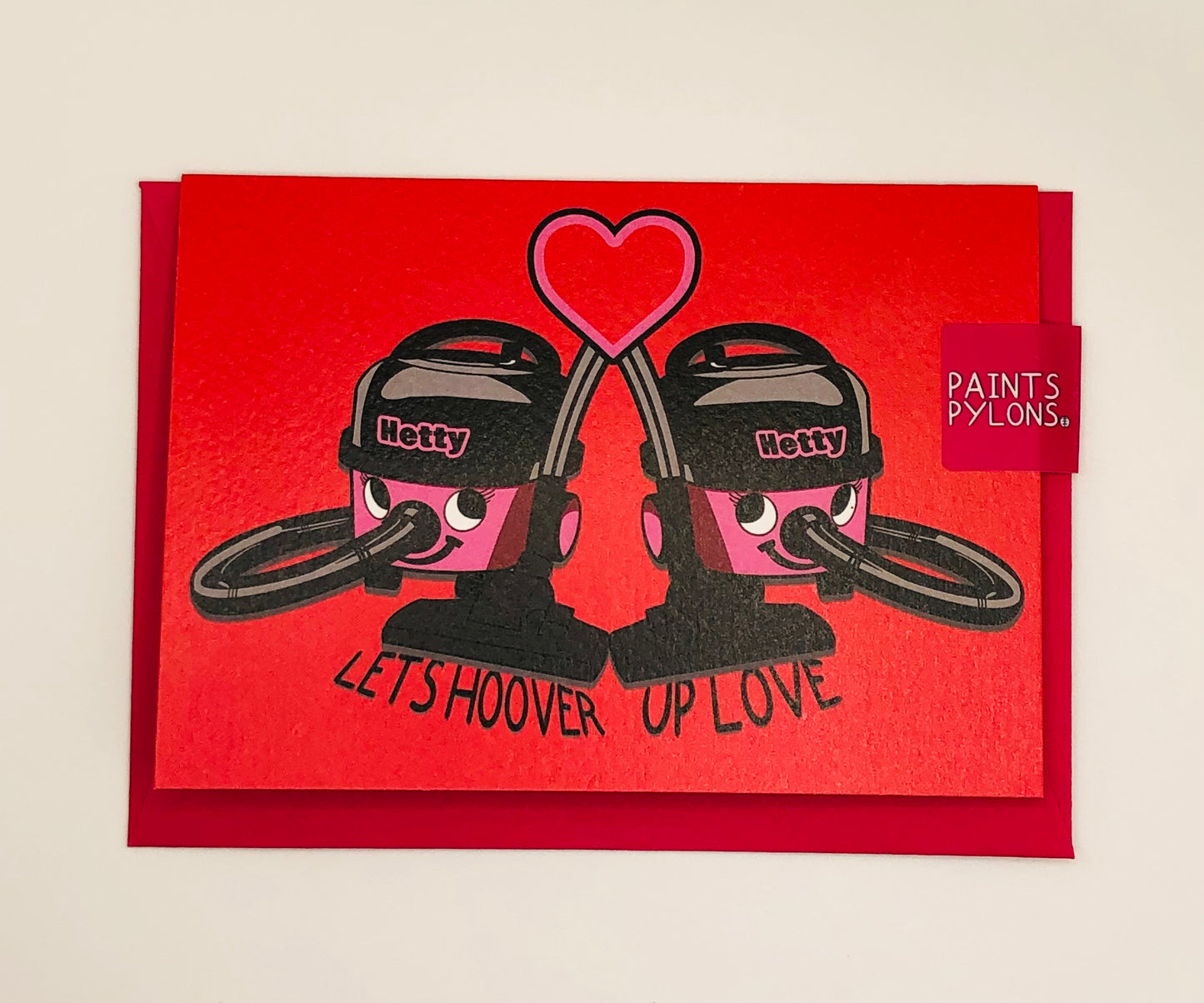 Hoover Up Love Card