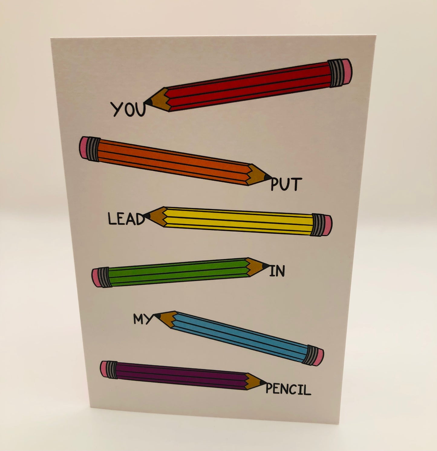 Lead in my Pencil Card