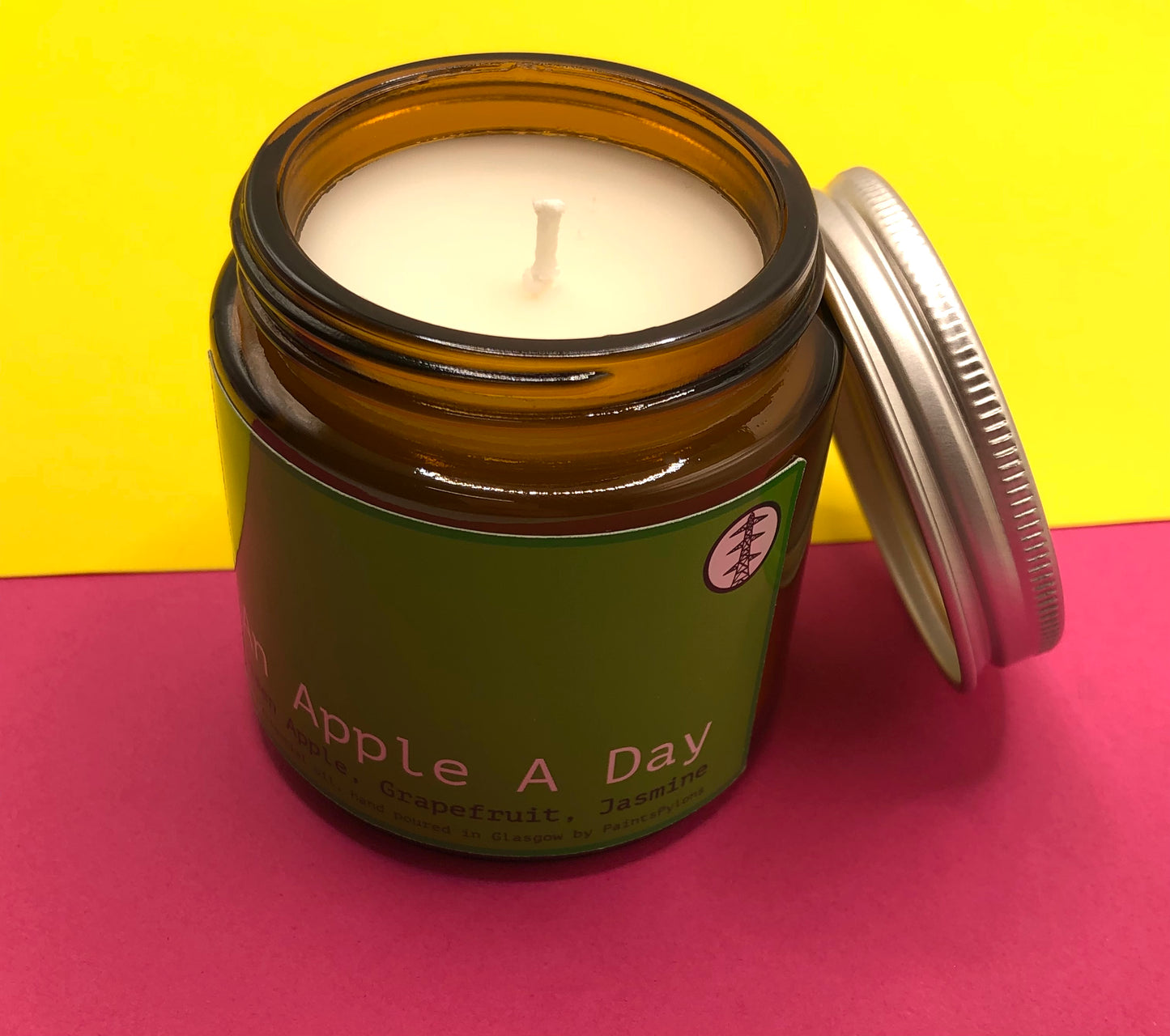 PaintsPylons Jar Candle