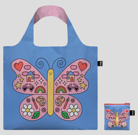 Loqi X Rosie Pink Recycled Reusable Tote Bag