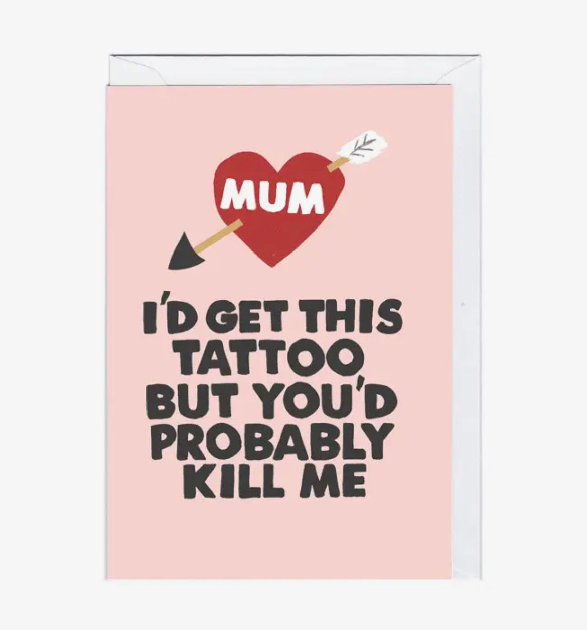 Mum Tattoo Card
