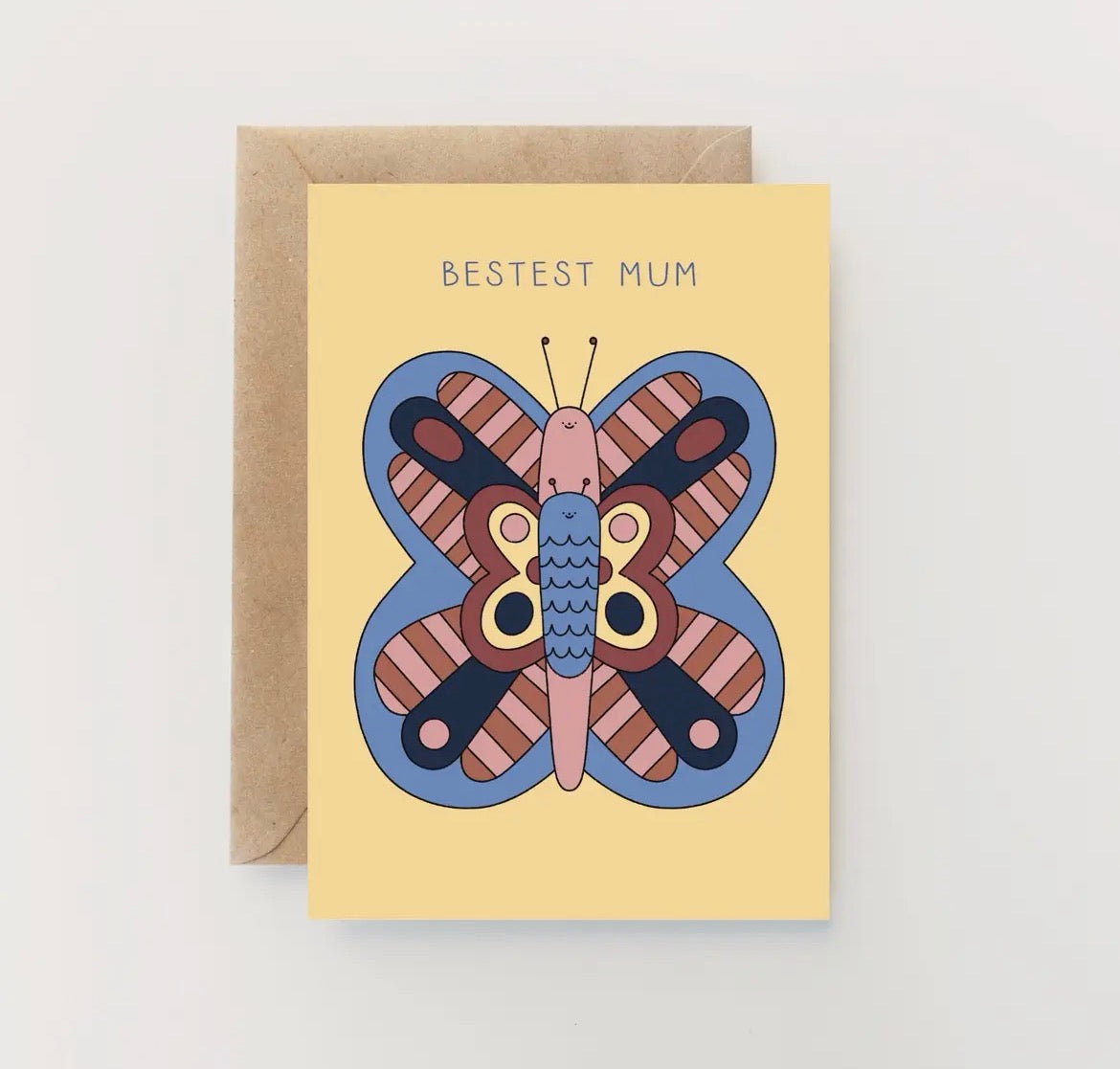 Bestest Mum Mother's Day Card