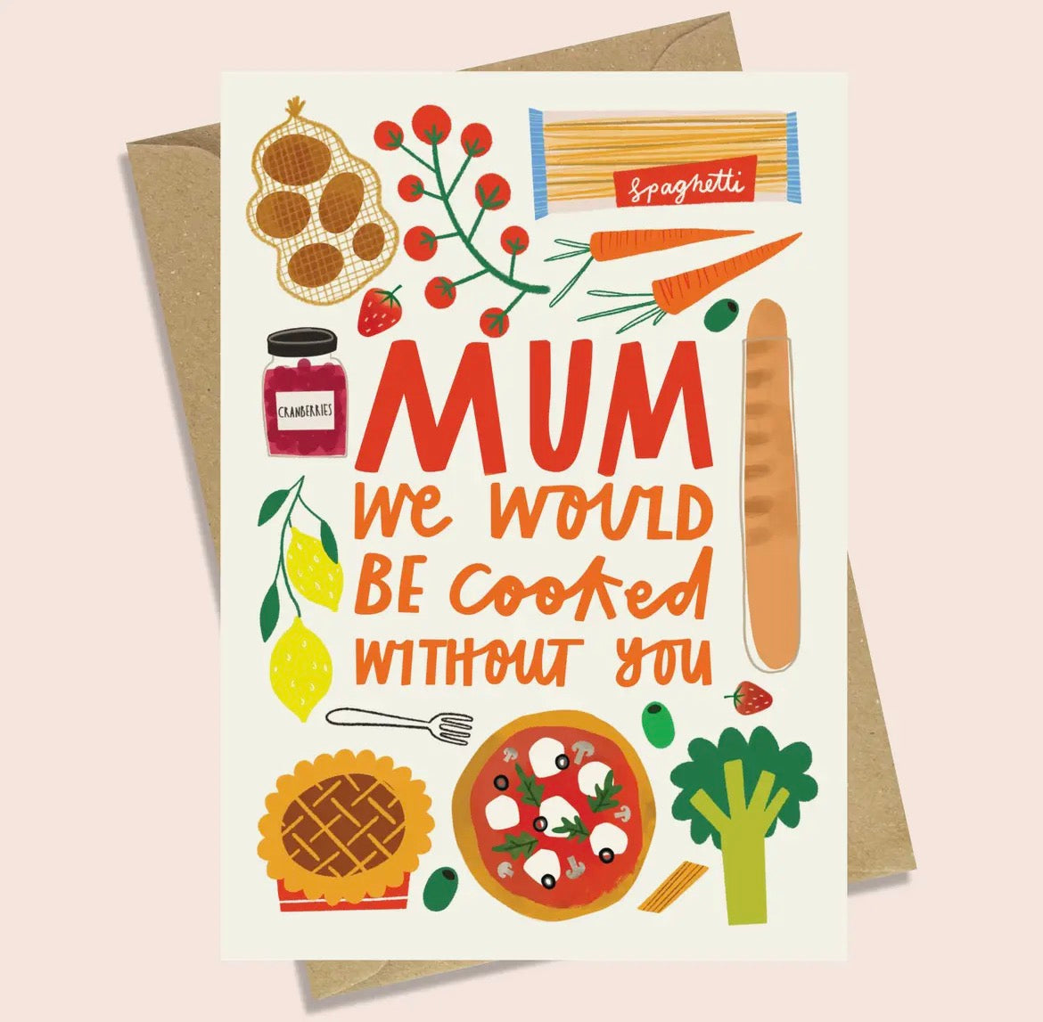 Cooked Mother's Day Card
