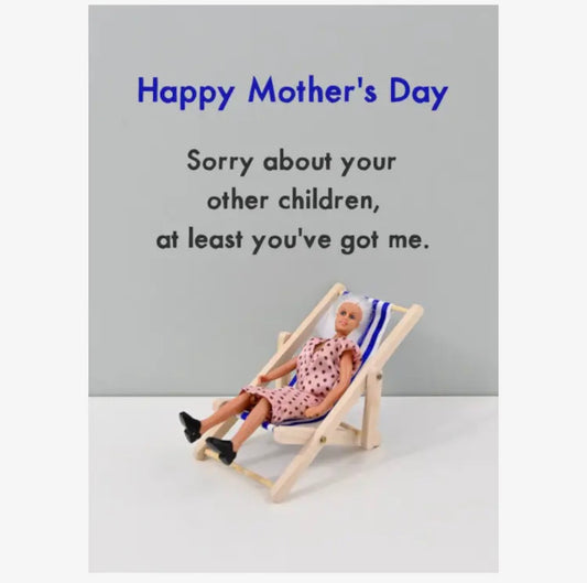 Sorry About the Kids Mother's Card