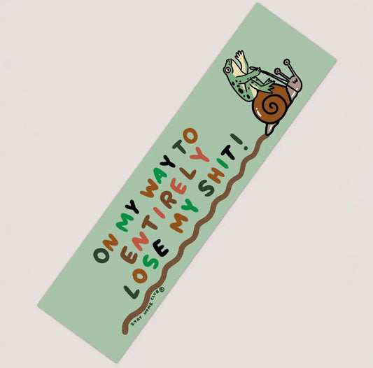 Lose My Shit Bumper Sticker