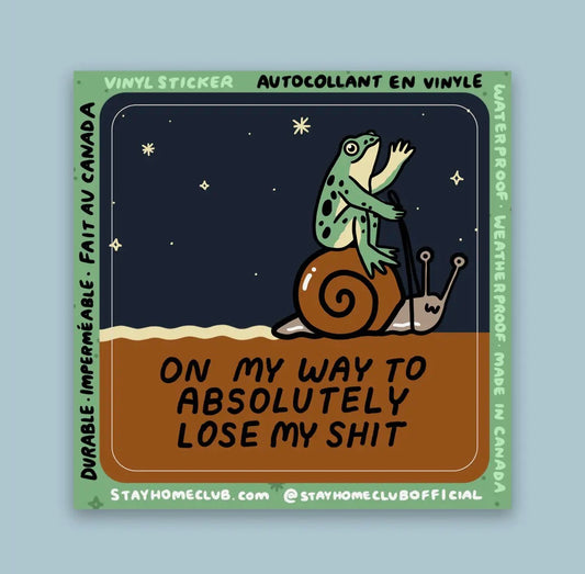 Lose My Shit Sticker