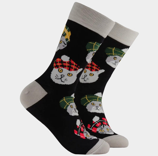 Highland Cats Socks