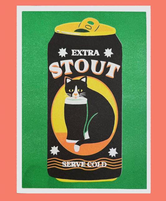 Stout Riso A4 Print
