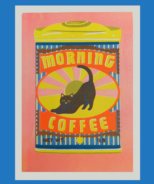 Morning Coffee A4 Riso Print