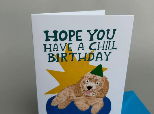 Hope You Have A Chill Birthday Greeting Card