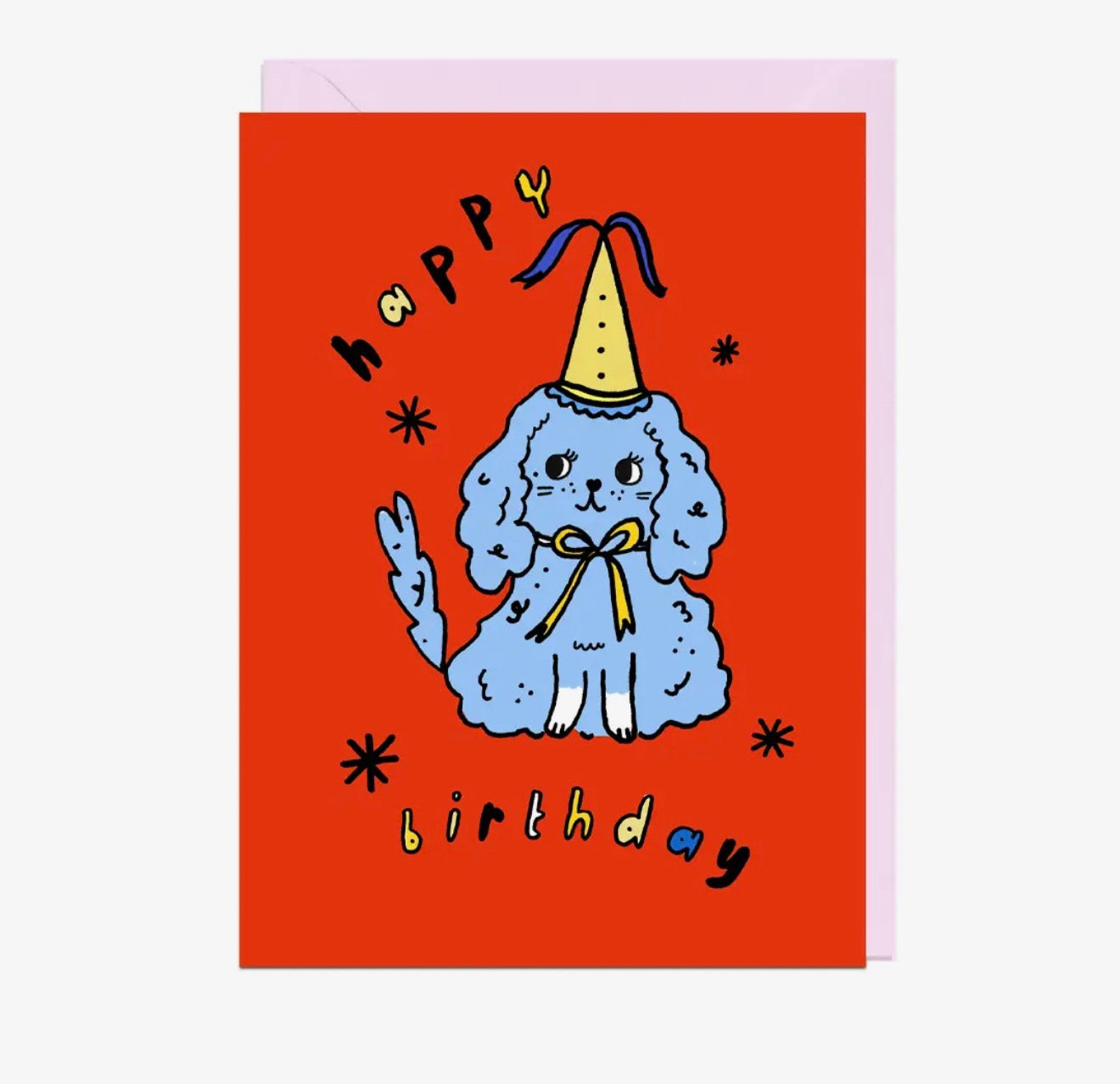 Happy Birthday Cute Dog Card