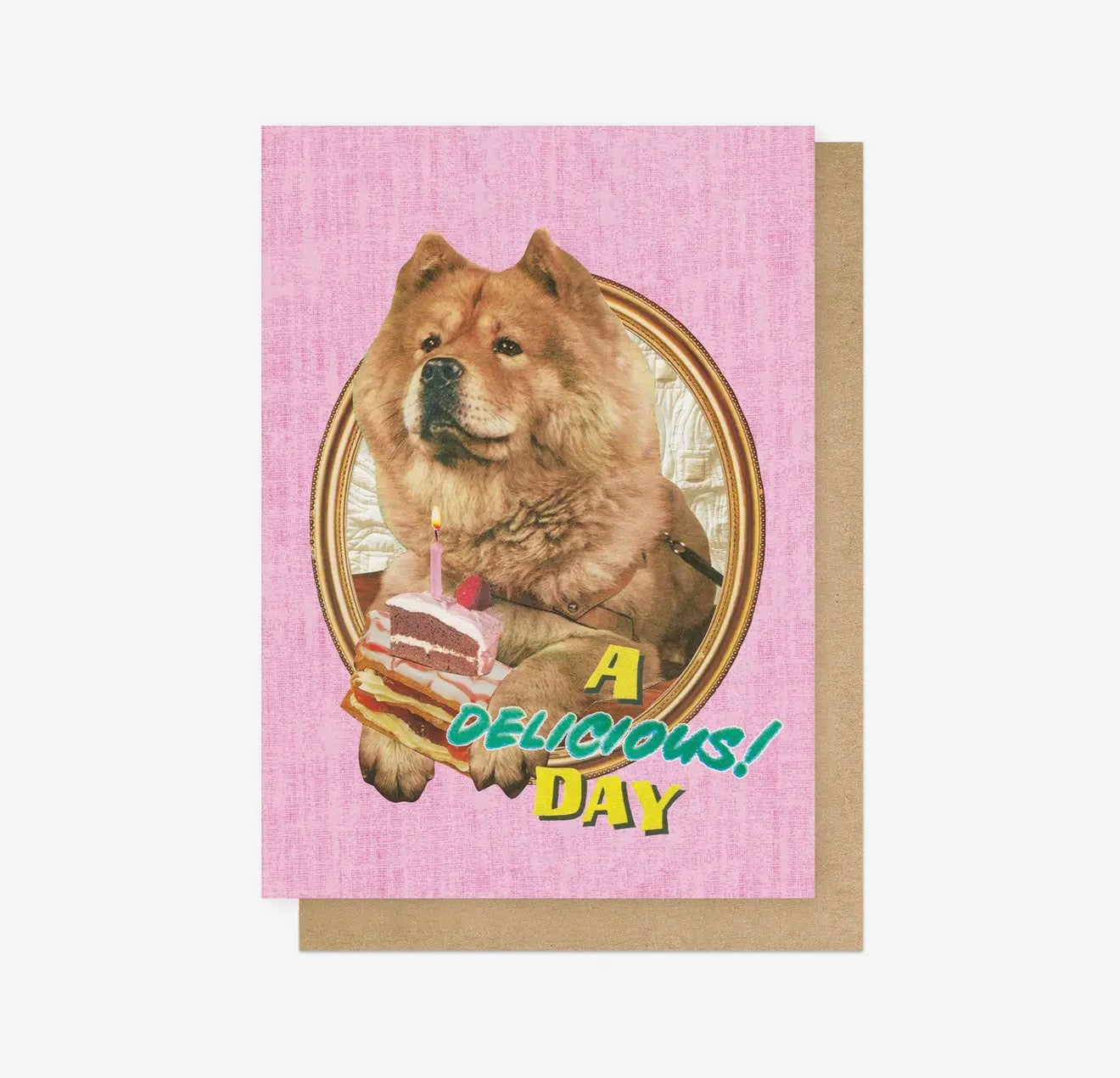 Delicious Dog Greetings Card