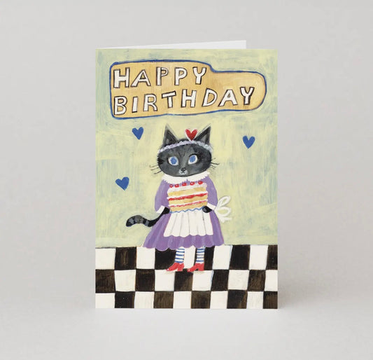 Gateau Birthday Card