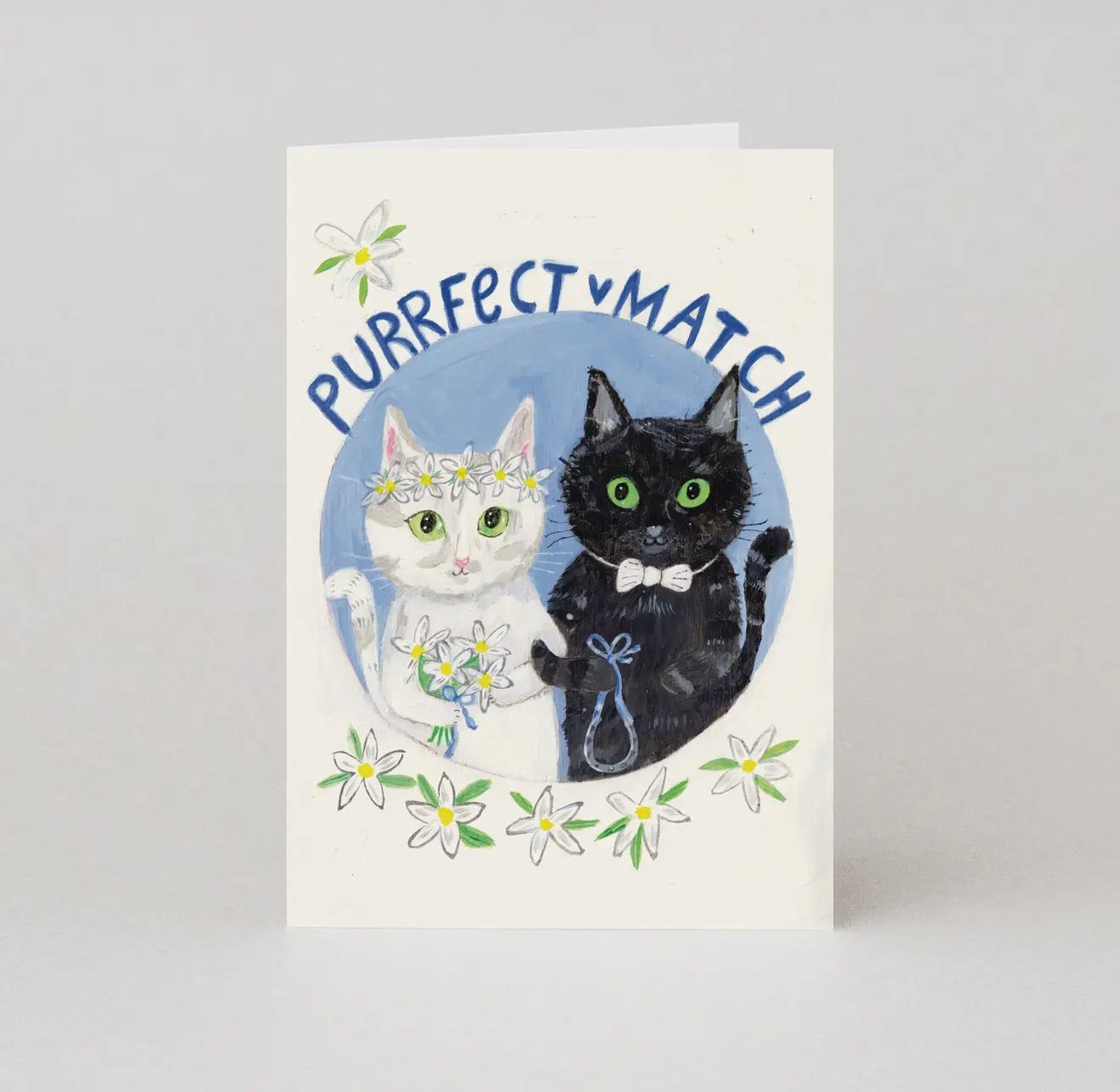 Perfect Match Wedding Card