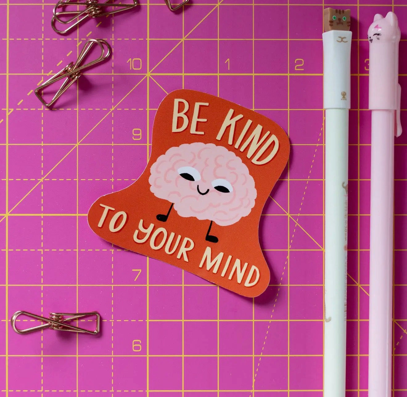 By Kind To Your Mind Vinyl Sticker