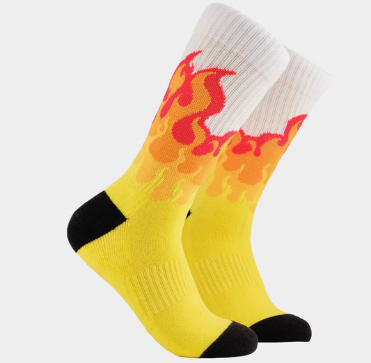 Flames Athletic Socks