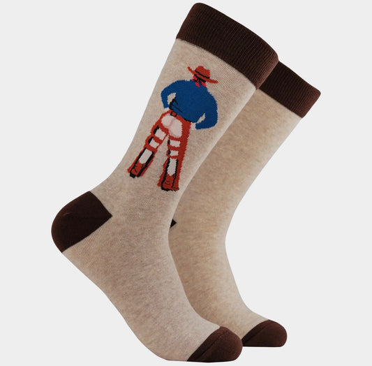Cowboy Socks - Raw Hide