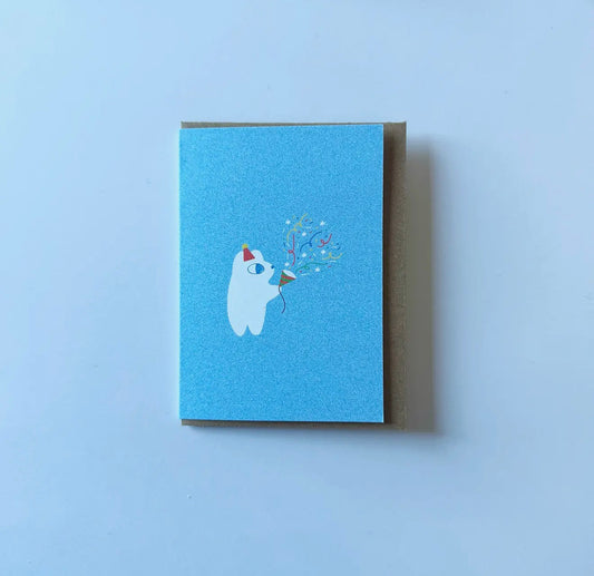 Celebration Bear A7 Mini Card