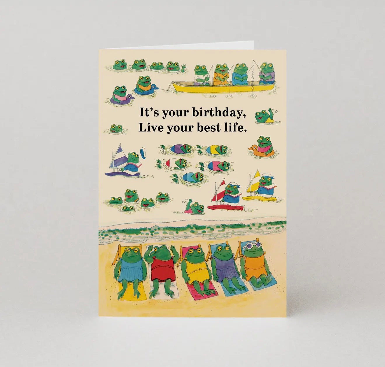 Live Your Best Life Greetings Card