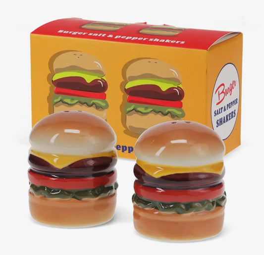 Burger Salt & Pepper Shakers