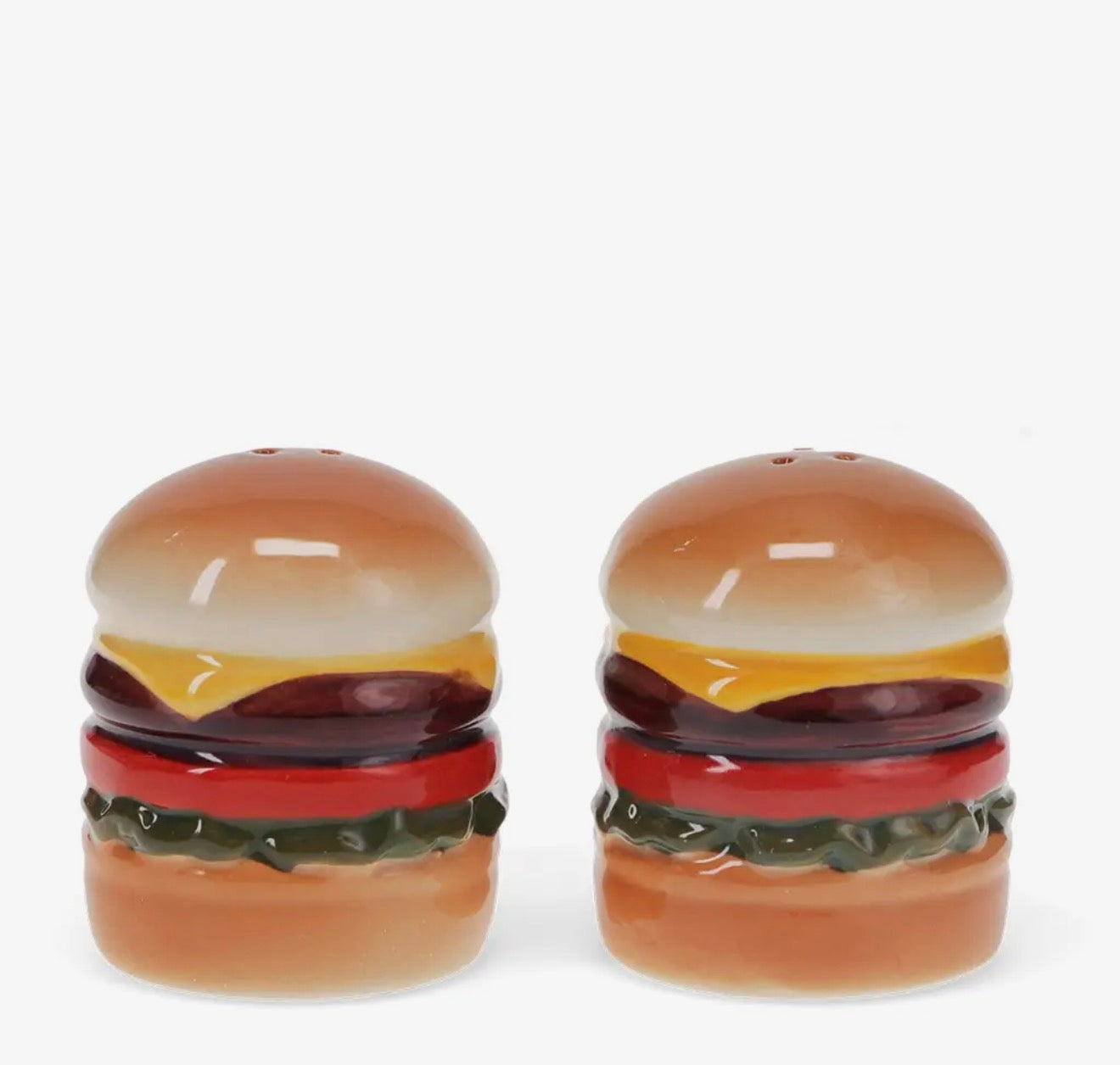 Burger Salt & Pepper Shakers
