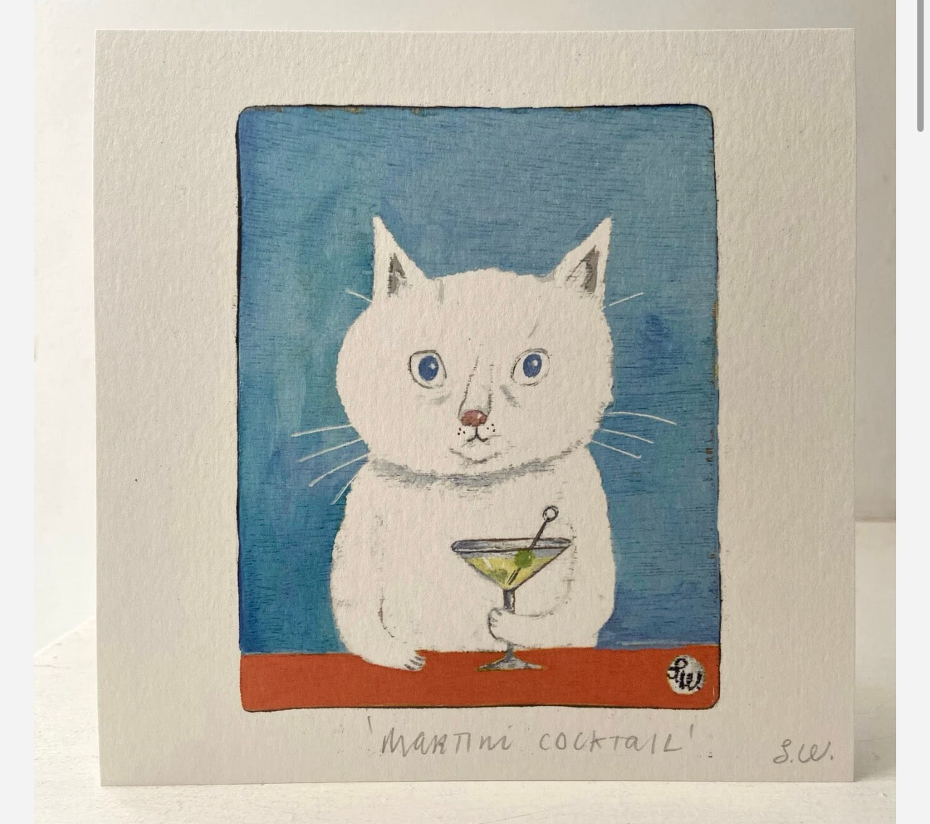 Martini Cocktail Print